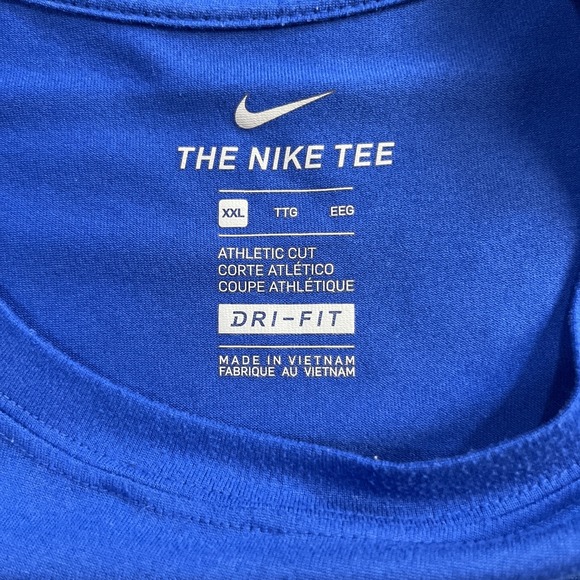 Vintage‎ Duke Blue Devils Lacrosse Shirt Mens XX Large Blue Nike Team NCAA Logo - Picture 2 of 10